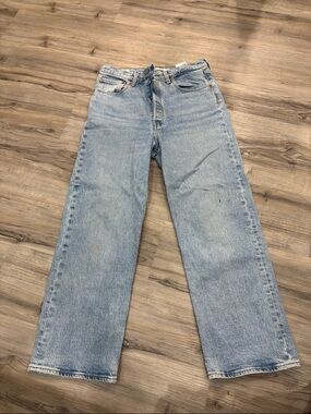 Levi's Light Blue Button-Fly Jeans